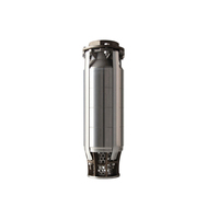 Pompe submersible pour puits profond monophasée 220v SS304/316 Pompe submersible d'irrigation agricole Pompe à eau de puits foré Pompe à eau domestique
