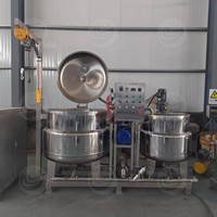 Vacuüm suikerzuiveringsmachine fruit vacuüm suikerimpregneerpot groep voor gekonfijt fruit productielijn