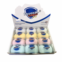 TONGXIN Kawaii 12 pièces Savon Squishy TPR Croustillant à Remontée Lente, Jouet Anti-Stress Amusant pour le Bain, Objets de Collection de Bureau, Cadeau Fidget OEM