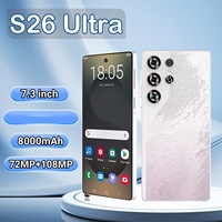 Nuevo Smartphone S26 Ultra Global Desbloqueado con Pantalla Grande HD Ultra Ancha y Sistema Fluido para Juegos y Reproducción de Video