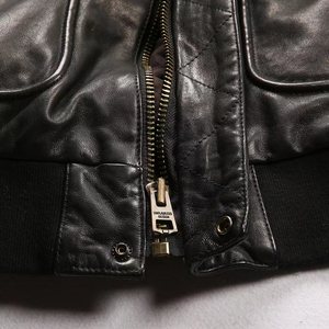 <span class=keywords><strong>Cappotto</strong></span> in <span class=keywords><strong>pelle</strong></span> <span class=keywords><strong>di</strong></span> pecora conciata al vegetale personalizzato collo in lana <span class=keywords><strong>di</strong></span> alta qualità da <span class=keywords><strong>uomo</strong></span> giacche in vera <span class=keywords><strong>pelle</strong></span> nera - Product Image 6