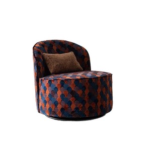 เก้าอี้บีนแบ็กหมุนได้ สำหรับห้องนั่งเล่นและห้องนอน เบาะหุ้มผ้า - Product Image 5