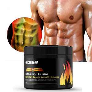 Crema para quemar sudor y grasa, crema adelgazante para el vientre caliente de cadera, crema adelgazante para el vientre de cintura para hombres y mujeres de barriga plana - Product Image 3