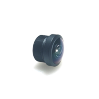 1.8mm F2.0 210 °   Objectif Fisheye Ultra Grand Angle M12 6G+IR pour Caméra de Sécurité Panoramique de Voiture 4K/5MP