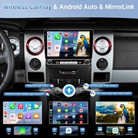 Radio de Auto Doble DIN con Pantalla de 10.1 Pulgadas, Android 8 Núcleos, 4+64GB, para Ford F150 2009-2012, con Carplay Inalámbrico y Android Auto