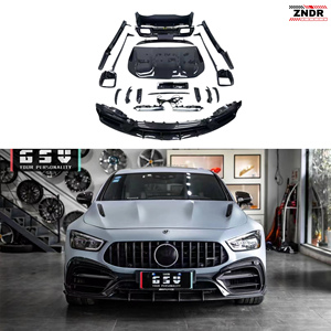 ชุด GT50คาร์บอนไฟเบอร์ใหม่สำหรับ Mercedes AMG 53 63พร้อม GT50ด้านหน้า53 63 AMG ตัวกระจายริมฝีปากสปอยเลอร์ - Product Image 1