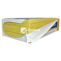 Dalle standard en laine de roche ASTM 100kg/m3 30mm-150mm Panneaux isolants pour façade Design industriel pour entrepôts