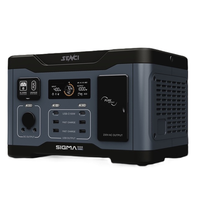 Senci Portable Power Station 1000w 2000w 2kw LifePO4 Battery Generator Solar Power Station for Home Appliance