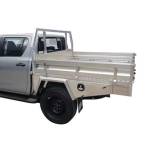 Custom 1800mm Aluminum Ute <b>Tray</b> System Lockable Waterproof Portable Tool Storage Headboard Certified Cargo Organizer Outdoor - Product Image 1