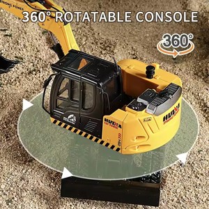 Huina 1725 tipo di binario di ingegneria in alluminio retroescavatore statico modello di costruzione giocattolo in lega di metallo in miniatura pressofuso <span class=keywords><strong>1</strong></span> <span class=keywords><strong>50</strong></span> - Product Image 6