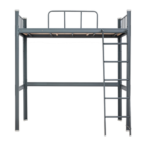 New Design <b>Double</b> Size <b>Bed</b> Good Quality Heavy Duty Steel Metal <b>Loft</b> <b>Bed</b> <b>Adult</b> Steel Bunk <b>Bed</b> - Product Image 4