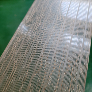 Marco de Puerta de Aluminio Esmerilado 2026, Vidrio Templado Esmerilado Ultra Blanco con Orificios Perforados y Vidrio Esmerilado - Product Image 2