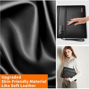 6400℉ Fireproof Money <b>Bag</b> with Lock,Dual-Zip Compartments Fireproof Document <b>Bag</b> for Important <b>Papers</b>,Valuables - Product Image 3