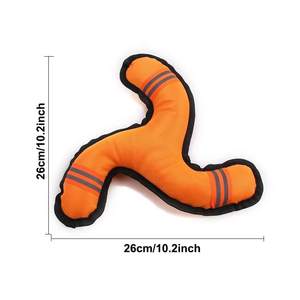 Reflektierender Dreieckiger Bumerang Interaktive Dart-Hundescheiben Bissresistentes Trainingsspielzeug für Kleine Mittlere Groß<span class=keywords><strong>e</strong></span> Hunde - Product Image 5