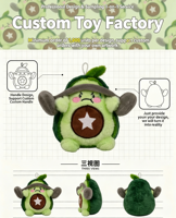 Peluche personnalisée en coton PP doux, design 1:1, multi-personnages, pour articles promotionnels, cadeau pour enfants, fabrication OEM ODM