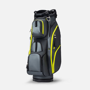 Professional Custom <b>Golf</b> Cart <b>Bag</b> Waterproof 14 Way Leather <b>Golf</b> <b>Bag</b> Insulated Pocket <b>Golf</b> Travel <b>Bag</b> Hard Case - Product Image 2