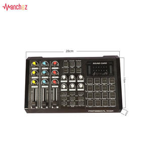 Mixeur <span class=keywords><strong>carte</strong></span> <span class=keywords><strong>son</strong></span> externe multifonctionnel, pour ordinateur, jeu en direct, ordinateur - Product Image 3