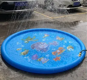 Tapis de pulvérisation d'eau gonflable pour enfants, jeu de plein air, offre spéciale