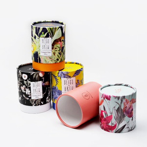 Biodegradable सामग्री कस्टम डिजाइन दौर कागज ट्यूब पैकेजिंग बॉक्स के लिए ढीला चाय कॉफी बीन - Product Image 4