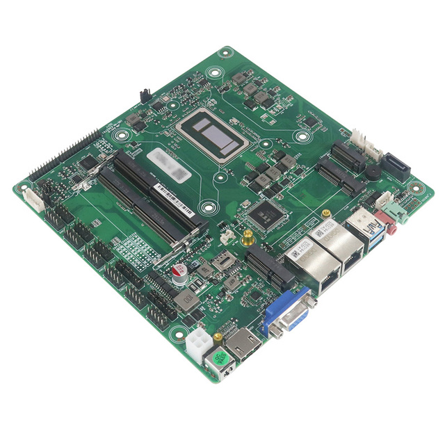 Intel 6-8th Gen I3 I5 I7 ITX New Firewall Motherboard DDR6 2 LAN 6 COMs Motherboards VGA  Display Industrial Motherboard