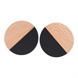 High Quality Shan India Bohemia Style Resin <b>Post</b> Earrings Lock Design Handmade Nail Insertion Customizable Women Engagement - Product Image 1