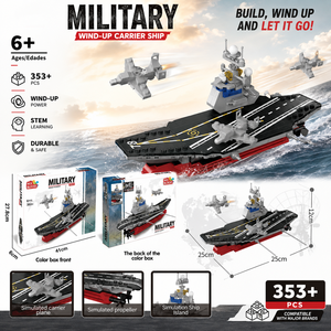 Juego de Bloques de Construcción de Vehículos Militares EPT, Tanque del Ejército, Barco de Guerra, Lanzamisiles, Camión de Transporte, Avión, Coche Blindado, Juguete para Niños Mayores de 6 Años - Product Image 2