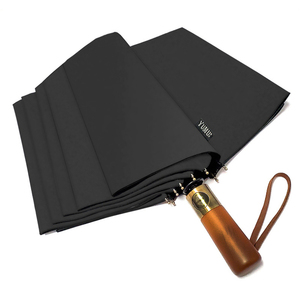 Paraguas de diseño automático de lujo Paraguas de lluvia personalizado plegable a prueba de viento de alta calidad con impresión UV Market Travel Umbrella Case Adultos - Product Image 5