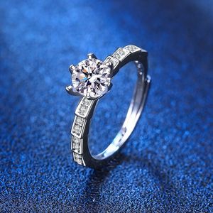 <span class=keywords><strong>Anillo</strong></span> de Dedo de Plata Chapada en Oro para Niñas, <span class=keywords><strong>con</strong></span> <span class=keywords><strong>Piedra</strong></span> Grande de Imitación de Gema, para Compromiso y Boda, Venta al por Mayor - Product Image 3