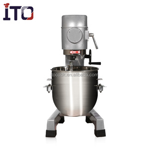 Mélangeur spiral électrique automatique industriel à moteur haute vitesse en acier inoxydable <span class=keywords><strong>de</strong></span> qualité alimentaire 60L pour boulangerie - Product Image 2