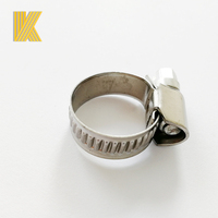 Collier de serrage pour tuyau de type W2 W4, réglable, en acier inoxydable SS304, type allemand
