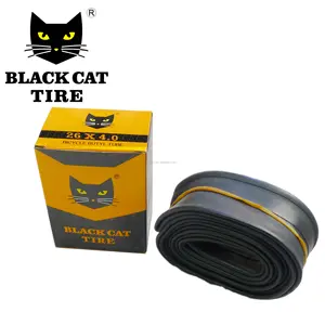 Black Cat bicycle tube 26x4.0 for fat bike tire e-bike inner tube