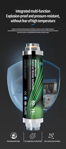 Ablandador de agua sin sal automático para toda la casa, potencia Manual, RV, sistema descalcificador de tuberías para exteriores, removedor de escala de agua doméstica - Product Image 2