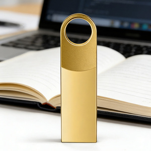 อุปกรณ์จัดเก็บข้อมูล แฟลชไดร์ฟโลหะ ยูเอสบีสติ๊ก เพนไดร์ฟ เมมโมรี่ โปรโมชั่น ของที่ระลึก  ความจุ 2GB 4GB 8GB - Product Image 5