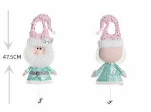 SOTE Nouveau design Pendentif Macaron Bonhomme de neige de Noël Nouvel An Décoration de Noël pour la maison Pendentif Décoration de Noël pour la maison - Product Image 3