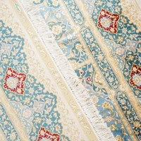 5.5x8ft Acheter des tapis en ligne Inde fait à la main de Turquie Bohème Polyester Shaggy Tapis en soie