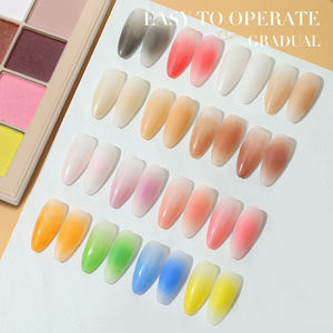 Set de Polvo Sólido para Uñas Vinimay Ombre, 16 Colores, Logotipo Personalizado, Pigmento Degradado, Paleta de Polvo Sólido para Arte de Uñas - Product Image 4