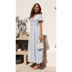 Nouvelle robe à manches bouffantes mini printemps-automne - Product Image 2