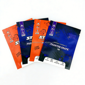 Bolsas de Polvo con Cierre Hermético de 7g y 14g, Sobres de Proteína de Suero, Bolsas de Papel de Aluminio Impresas Personalizadas de 250g y 500g, Bolsas Doypack para Alimentos - Product Image 5