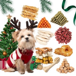 Regalo <span class=keywords><strong>di</strong></span> <span class=keywords><strong>natale</strong></span> Pet Snack OEM ODM vari tipi <span class=keywords><strong>di</strong></span> <span class=keywords><strong>pesce</strong></span> <span class=keywords><strong>di</strong></span> anatra <span class=keywords><strong>di</strong></span> pollo cibo <span class=keywords><strong>per</strong></span> cani - Product Image 1
