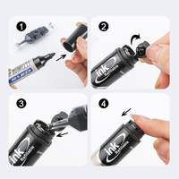 Gxin G-282 Marqueur Tableau Blanc Rechargeable en Encre, Lot de Marqueurs Tableau Blanc Facilement Effaçables pour Bureau, Vente Chaude