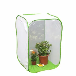 Vente en gros polyester maille été papillon observation cage pop-up pliable filet à insectes cage à insectes pour animaux de compagnie