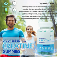 Advanced Creatine Gummy-Booster ATP pour la force et la concentration Énergie entièrement naturelle + Mélange antioxydant Coeur et soutien immunitaire