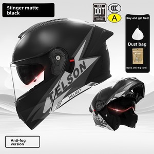 Casco de Motocicleta Abierto para Hombre y Mujer, Casco de Seguridad para Todas las Estaciones, Invierno, Protección para Motocicleta y Vehículo Eléctrico - Product Image 5