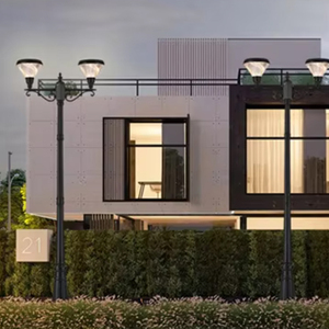 Đèn đường LED cực đèn siêu sáng công suất cao kỹ thuật Chiều cao IP65 năng lượng mặt trời-Powered nhôm + PC toàn bộ - Product Image 2