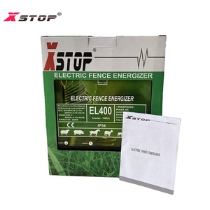 Sistema de cercado eléctrico para granja, 230 voltios, impermeable, energizador electrónico de valla, 100KM de longitud, eficaz, EL400 - Product Image 5
