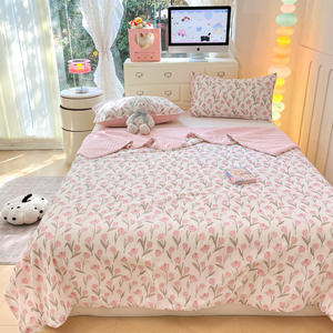 Edredón fresco de verano de 100% algodón, edredón de <span class=keywords><strong>aire</strong></span> acondicionado, edredón de verano de algodón tejido, niños encantadores disponibles - Product Image 3