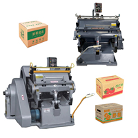 Máquina de Corte de Cartón Industrial Manual de Alto Rendimiento y Entrega Rápida, Máquina de Hendido y Troquelado Manual