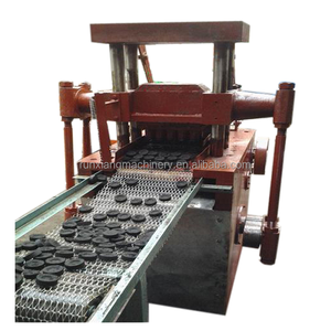 High pressure shisha cube briquette charcoal <b>hookah</b> making machine in Iraq - Product Image 1