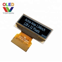 Panel OLED tipo conector de 1,04 "30 pines Resolución de 128x32 Interfaz I2C SPI Pantalla OLED