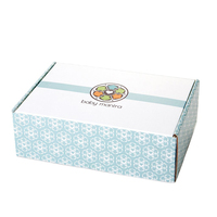 Jouets de luxe, emballage de vêtements, boîtes cadeaux avec nœuds, étiquette privée, emballage durable, vêtements de bébé, boîte-cadeau de douche